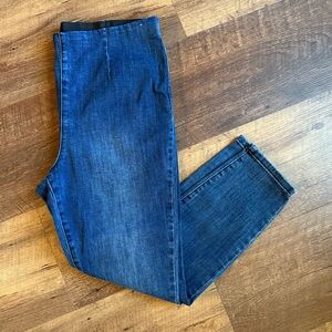 NY & Company Blue Skinny Jeans
